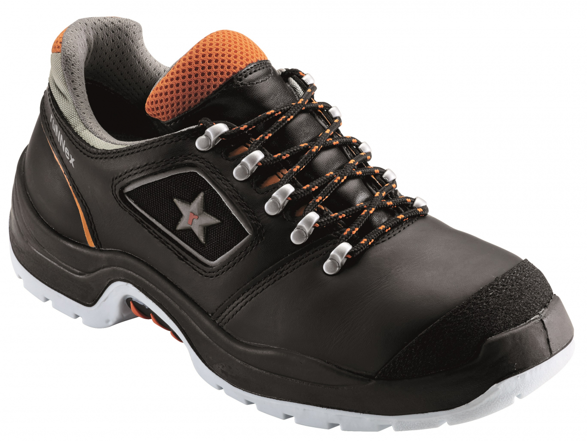 BIG-ruNNex-S3-Sicherheitshalbschuhe, TeamStar, schwarz/orange