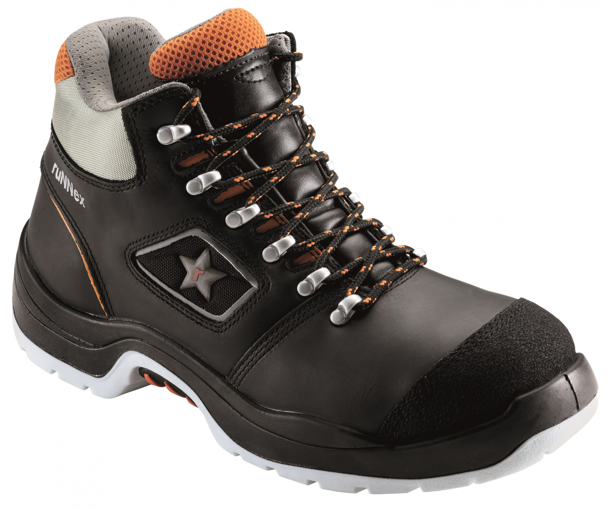 BIG-ruNNex-S3-Sicherheitsschnürstiefel, TeamStar, schwarz/orange