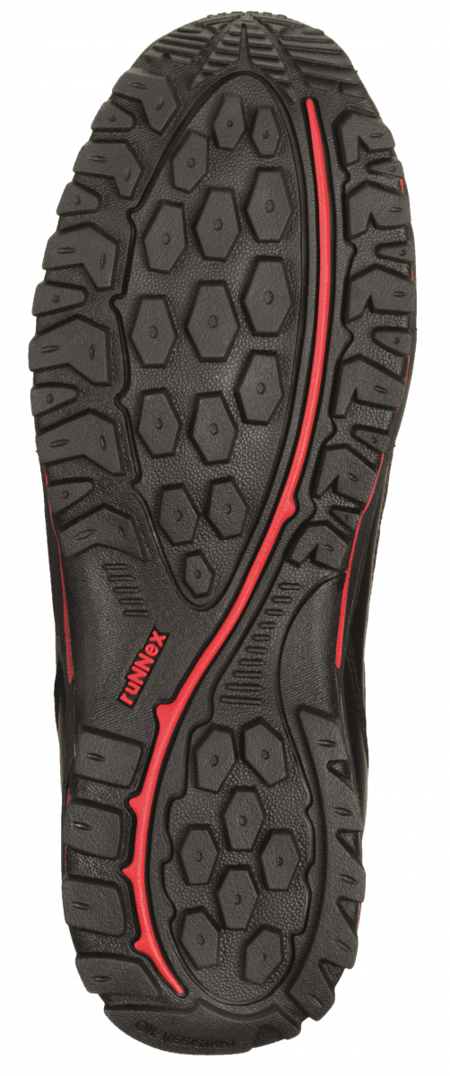 BIG-ruNNex-S3-Sicherheitsschnürstiefel, LightStar, schwarz/rot