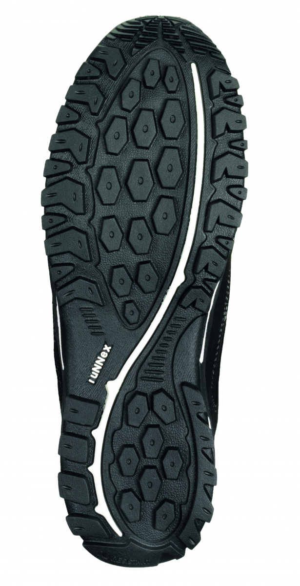BIG-ruNNex-S3-Sicherheitshalbschuhe, LightStar, schwarz/weiß/grau