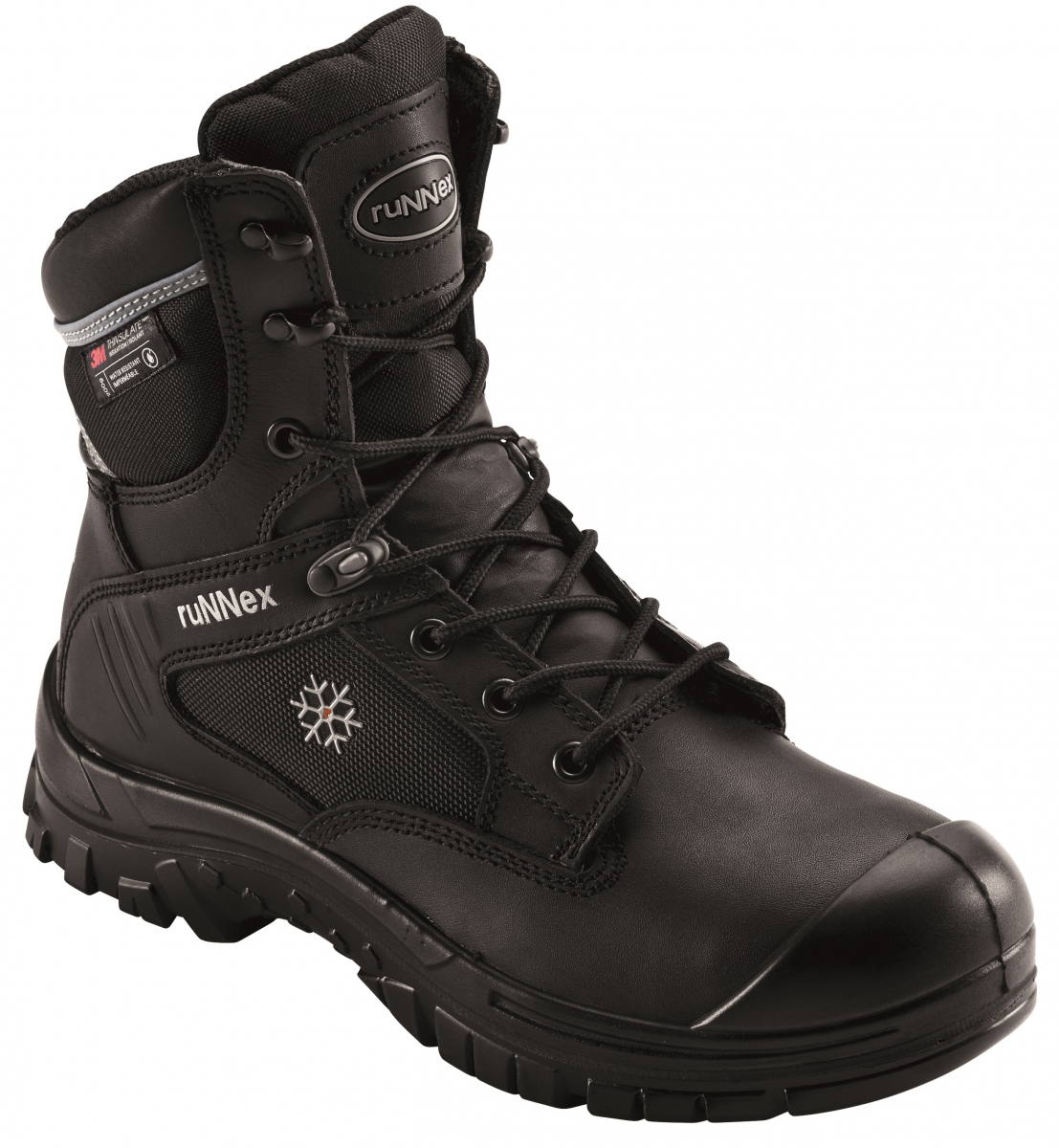 BIG-ruNNex-S3-Sicherheitsschnürstiefel, WinterStar, schwarz