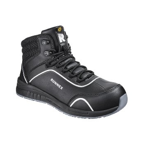 RUNNEX® S3S-ESD-Sicherheitsschnürstiefel SportStar, schwarz
