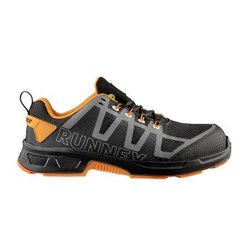 BIG-ruNNex-S3-ESD-Sicherheitshalbschuhe, ActionStar, schwarz/grau/orange