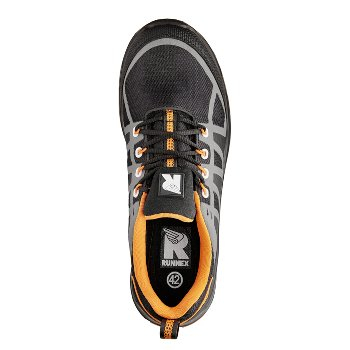 BIG-ruNNex-S3-ESD-Sicherheitshalbschuhe, ActionStar, schwarz/grau/orange
