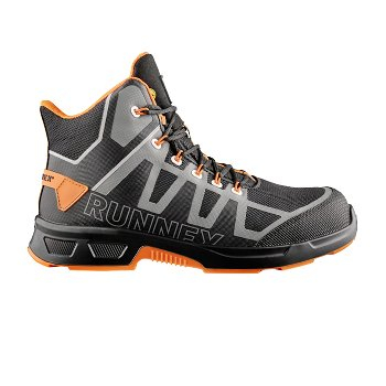 BIG-ruNNex-S3-ESD-Sicherheitsschnürstiefel, ActionStar, schwarz/grau/orange