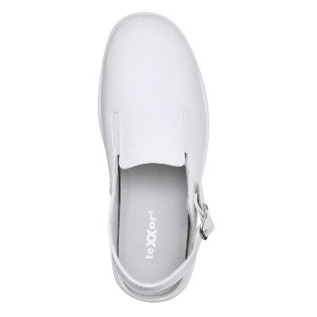 BIG-TEXXOR-Sicherheitsclogs, SB-E-A, Bordeaux, weiß