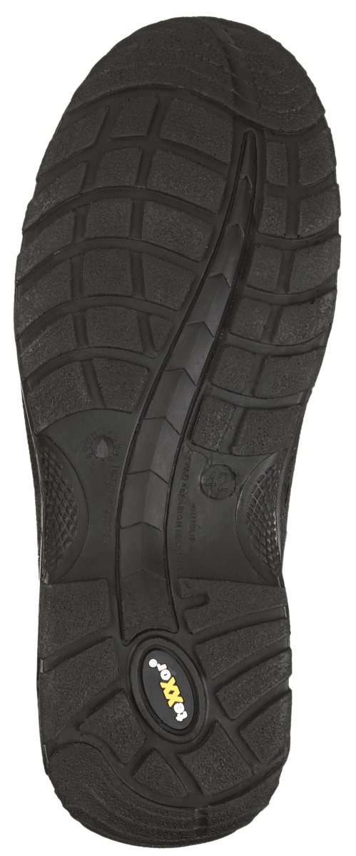 BIG-TEXXOR-S1-Sicherheitsklettsandalen, GAP, schwarz/grün