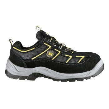 BIG-TEXXOR-S1-Sicherheitshalbschuhe, Metz, schwarz/gelb