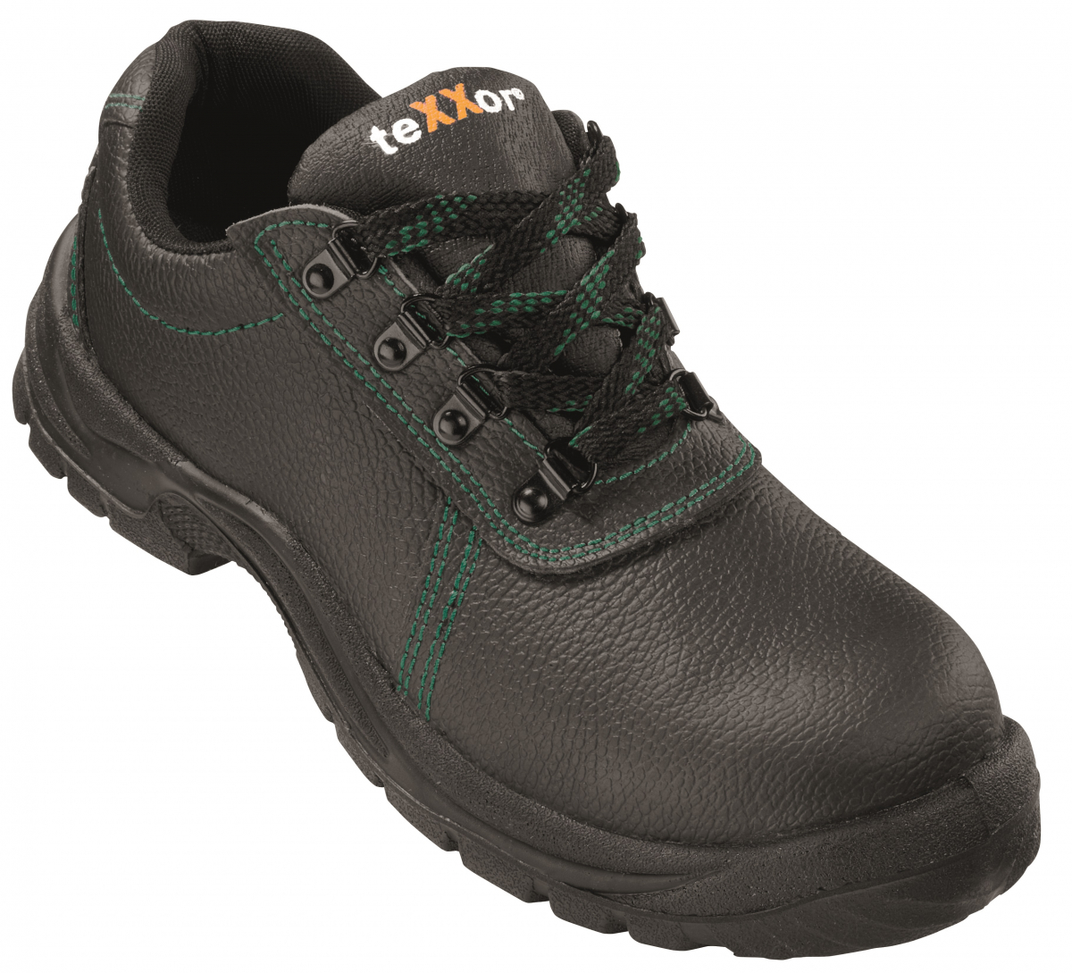 BIG-TEXXOR-S3-Sicherheitshalbschuhe, Marseille, schwarz/grün