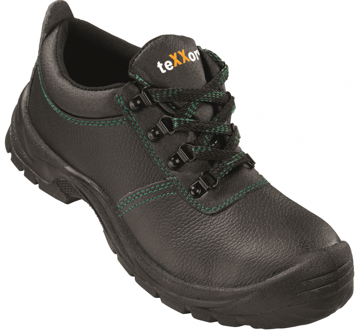 BIG-TEXXOR-S3-Sicherheitshalbschuhe, Auxerre, schwarz/grün