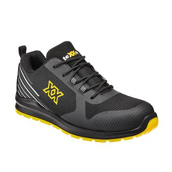 teXXor® S3S-Sicherheitshalbschuhe, Schwarz/gelb