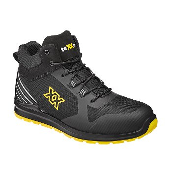 teXXor® S3S-Sicherheitsschnürstiefel, Schwarz/gelb