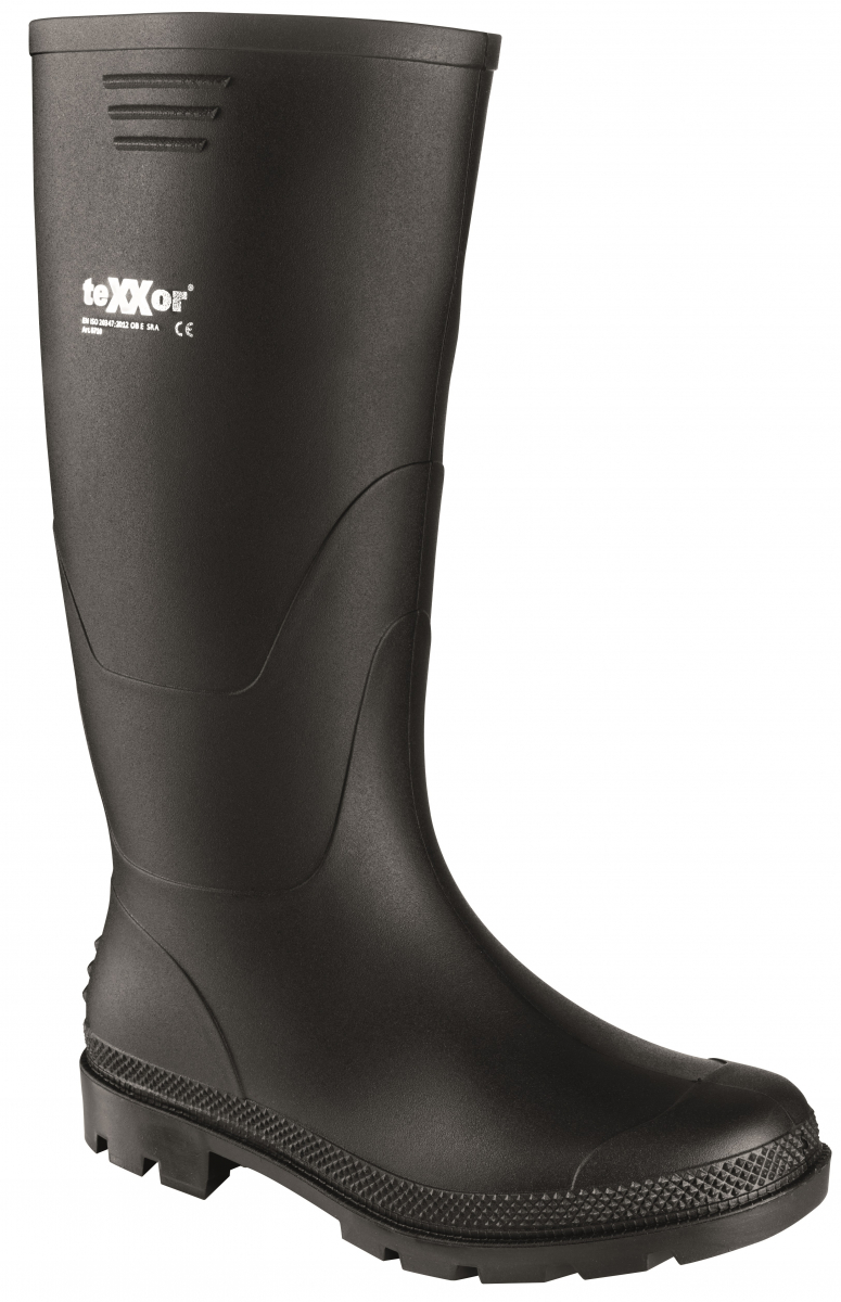 BIG-TEXXOR-PVC-Berufsstiefel, schwarz