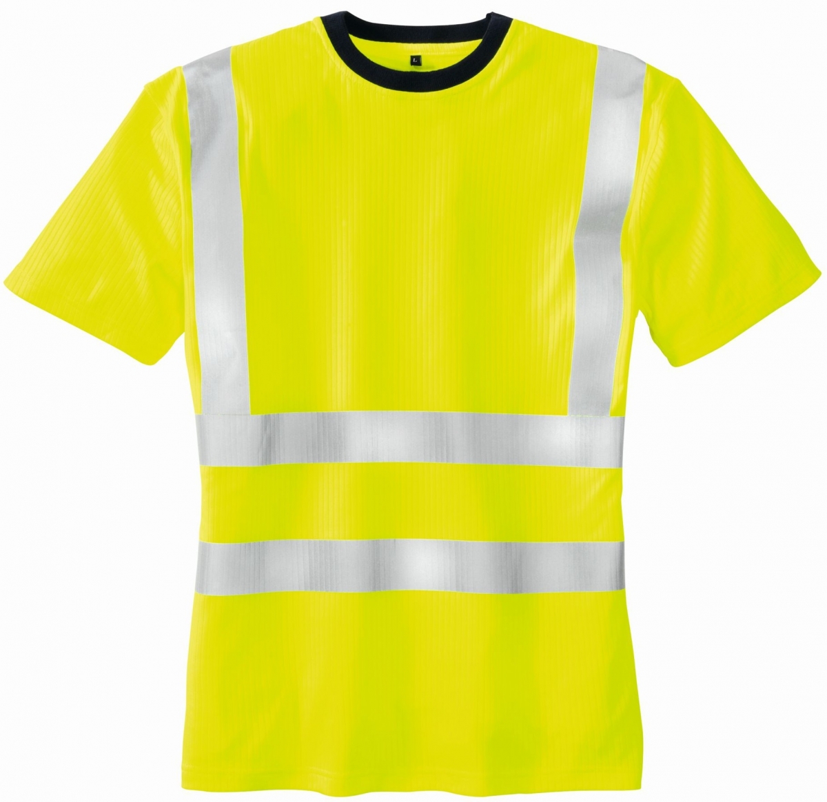 BIG-TEXXOR-Warnschutz-T-Shirt, Hooge, leuchtgelb