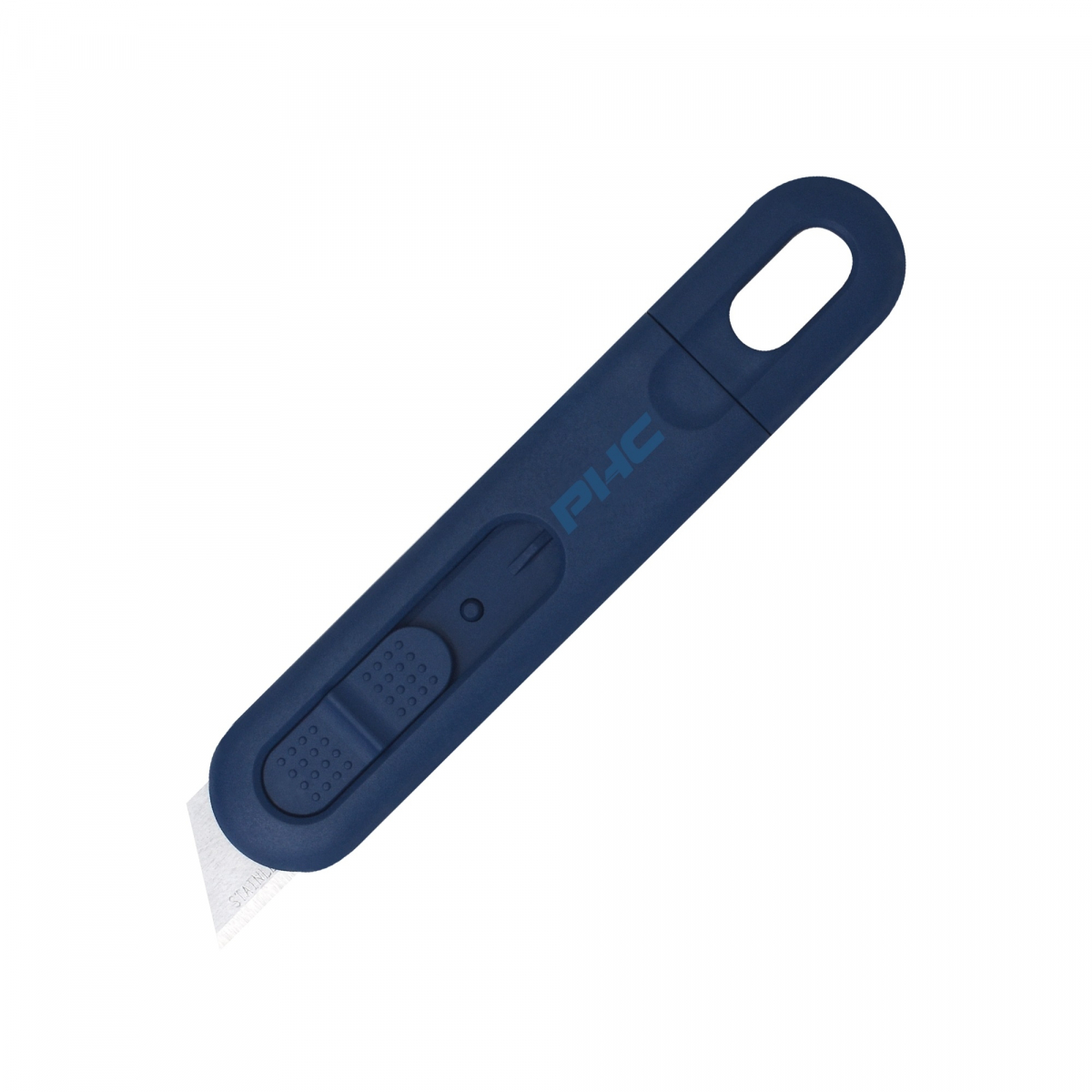 BIG- Pacific Handy Cutter, Auto- Retract Volo, Einweg-MD-Sicherheitsmesser, Farbe: blau