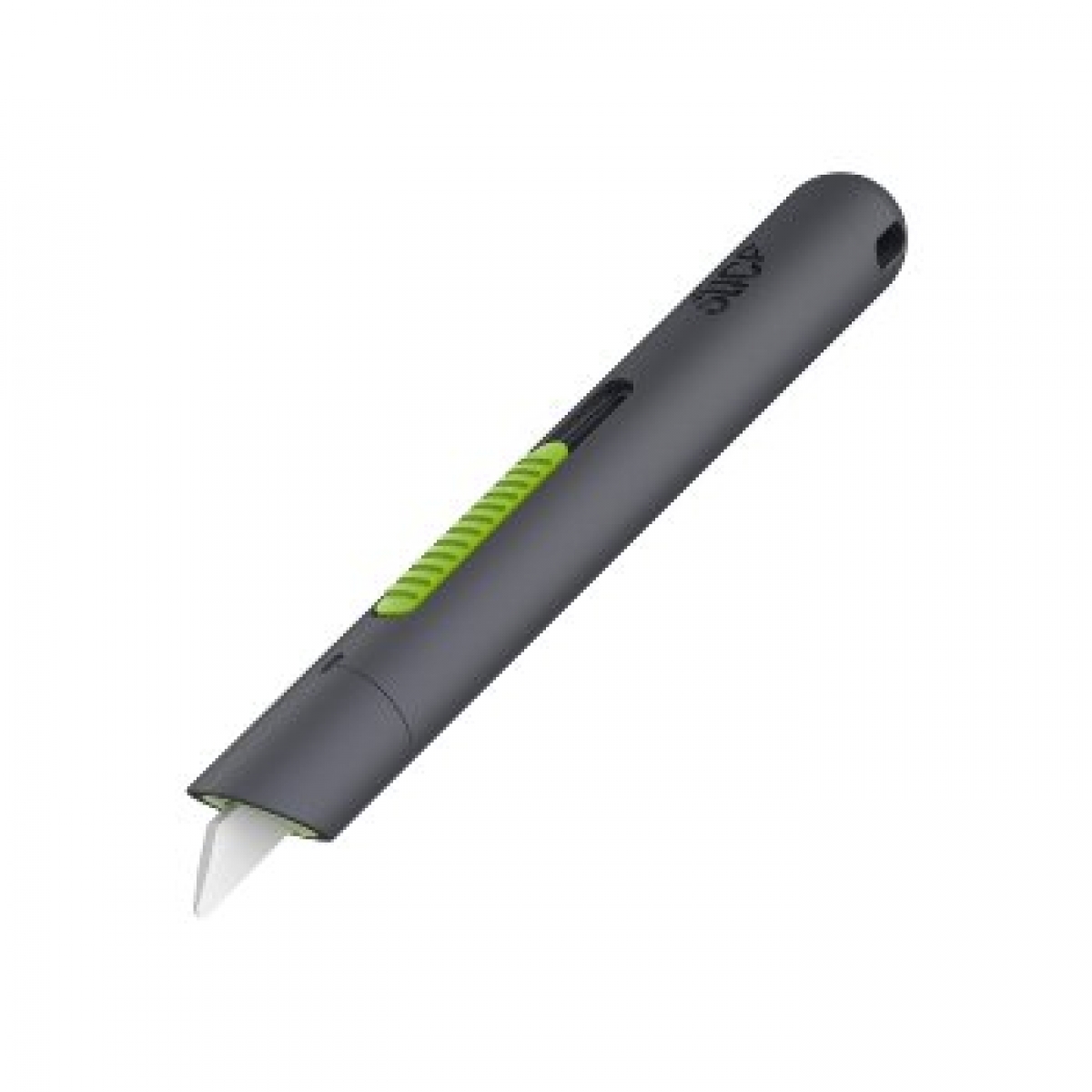 BIG- SLICE- Stift- Cutter mit automatischem Klingenrckzug, Farbe: schwarz/ grn