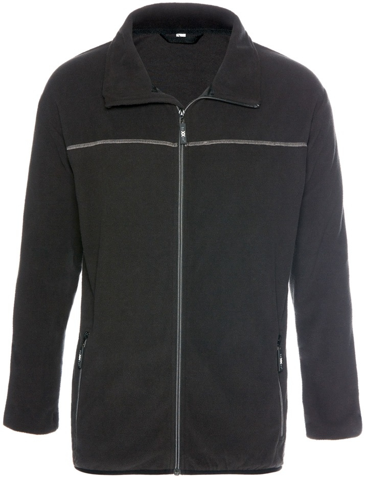 BIG-TEXXOR-Microfleece-Jacke, Bergen, 160g/m², schwarz