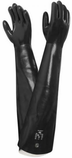 ANSELL-NEOPRENE-ARBEITSHANDSCHUHE, NEOX, 78,5 cm, 09-430, schwarz