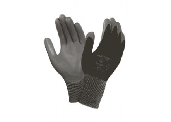 ANSELL-Workwear, Arbeitshandschuhe, "Hyflex", 11-421, grau/schwarz, VE = 12 Paar
