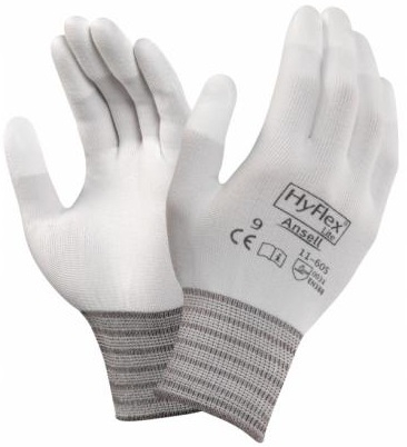 ANSELL-ARBEITSHANDSCHUHE, HYFLEX, 11-600, weiss