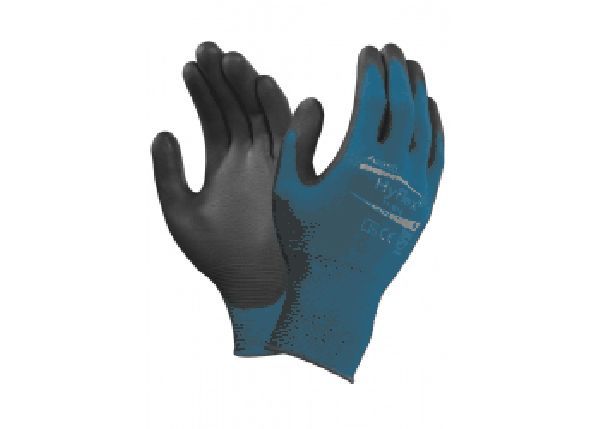 ANSELL-Workwear, Arbeitshandschuhe, "HYFLEX", 11-616, blau-grn/schwarz, VE = 12 Paar