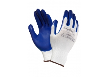 ANSELL-Workwear, Arbeitshandschuhe, "HYFLEX", 11-900, weiss/blau, VE = 12 Paar