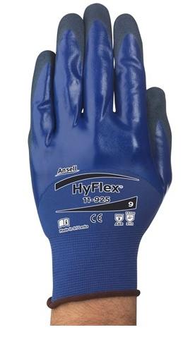ANSELL-ARBEITSHANDSCHUHE, HYFLEX, 11-925, blau