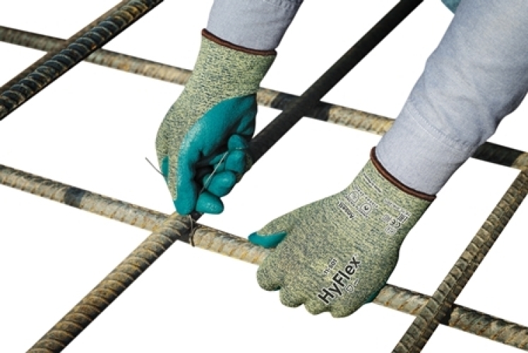 ANSELL-Arbeitshandschuhe, HYFLEX, 11-501, blau/grau
