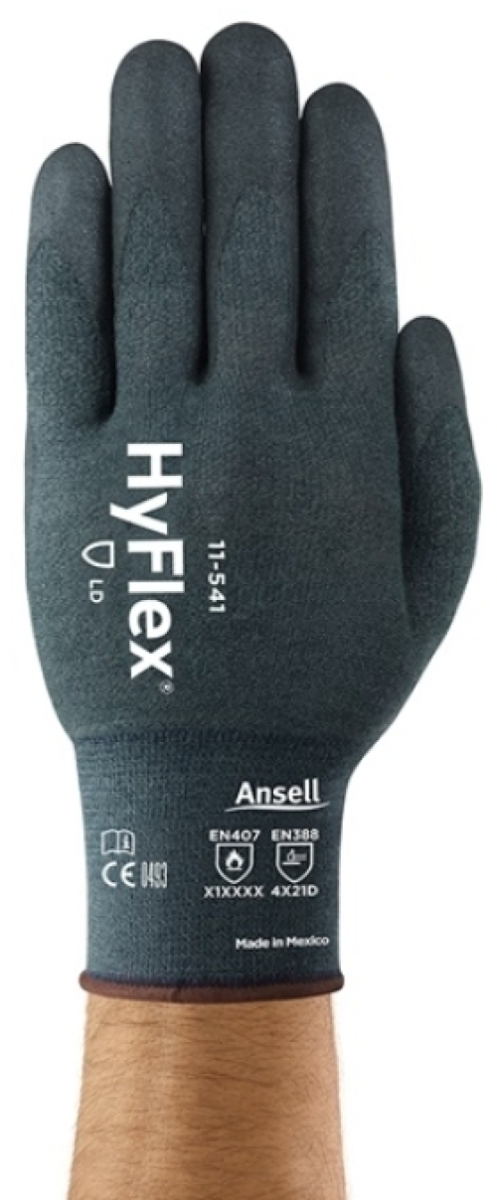 ANSELL-Arbeitshandschuhe, HYFLEX, 11-541, grau