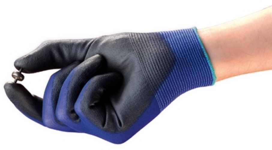 ANSELL-Arbeitshandschuhe, HYFLEX, 11-618, hellblau/schwarz