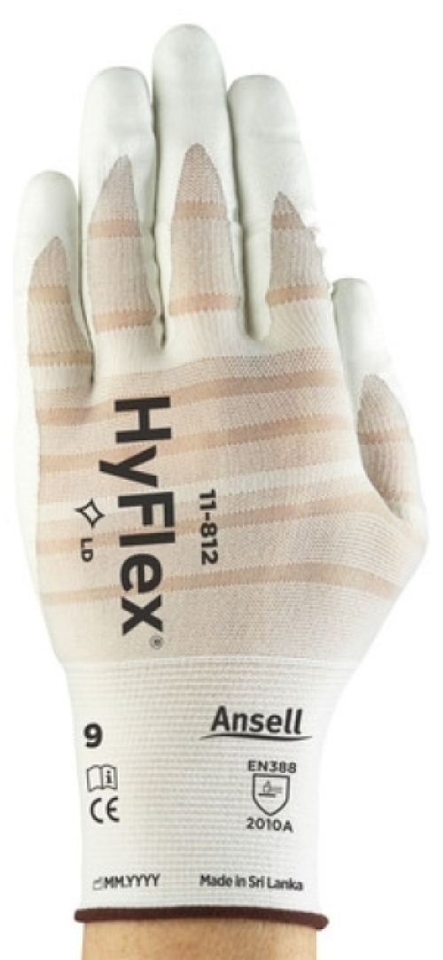 ANSELL-Arbeitshandschuhe, HYFLEX, 11-812, Länge: 200-250 mm,