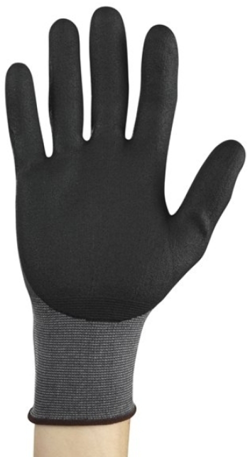 ANSELL-Arbeitshandschuhe, HYFLEX, 11-840, schwarz/grau