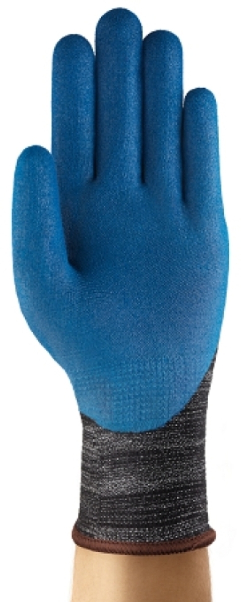 ANSELL-Arbeitshandschuhe, HYFLEX, 11-947, blau/schwarz