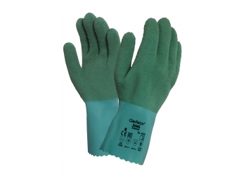 ANSELL-LATEX-ARBEITSHANDSCHUHE, GLADIATOR, 16-650, grün