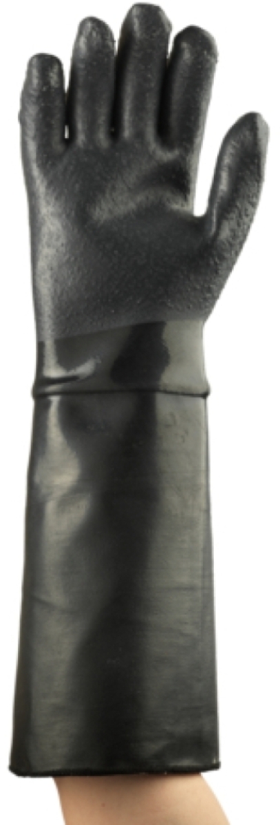 ANSELL-SCORPIO, 19-024, Neopren-Handschuhe, Arbeitshandschuhe, schwarz