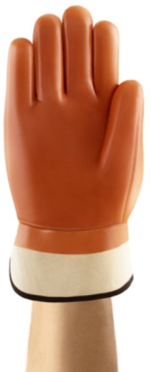 ANSELL-PVC-Winter-Handschuhe, Arbeitshandschuhe, WINTER-MONKEY GRIP, 23-193, rotbraun