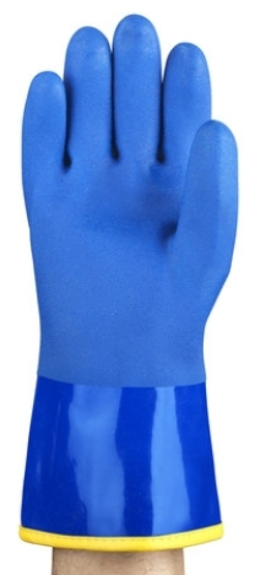 ANSELL-PVC-Handschuhe, Arbeitshandschuhe, VERSATOUCH, 23-202, blau