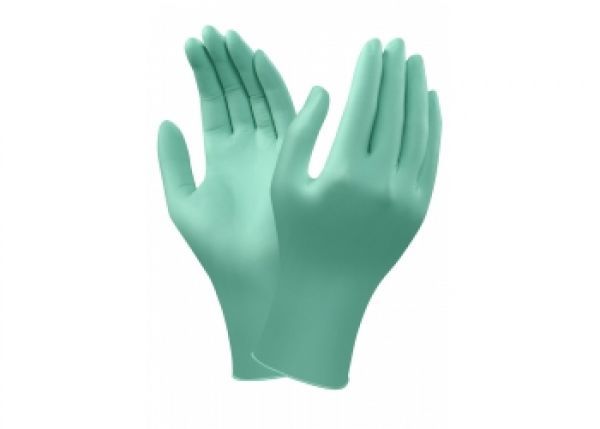 ANSELL-Hand-Schutz, Einweg-Neopren-Einmal-Handschuhe, NEO TOUCH, 25-101, hellgrn