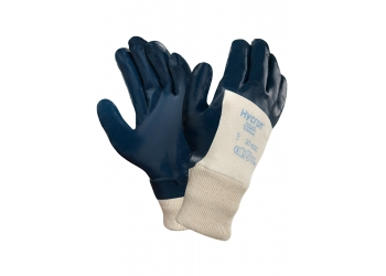 ANSELL-NITRIL-HANDSCHUHE, HYCRON, 27-600, blau