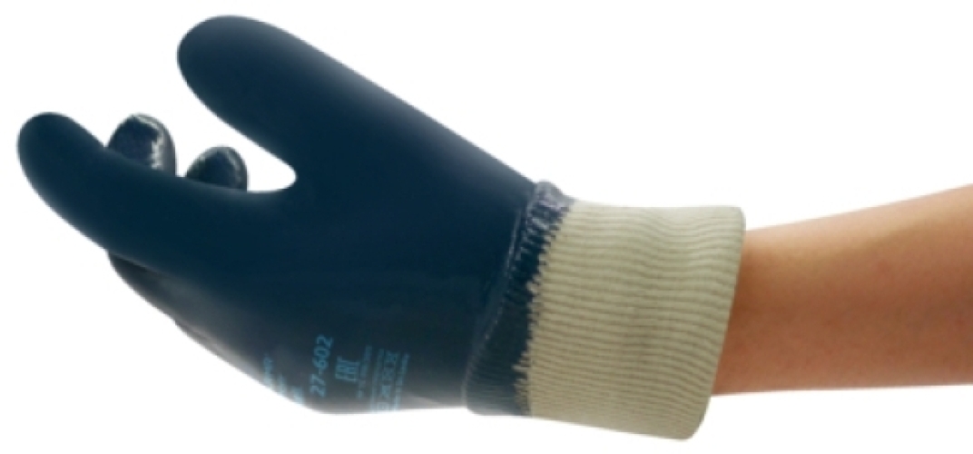 ANSELL-NITRIL-HANDSCHUHE, Arbeitshandschuhe, HYCRON, 27-602, blau