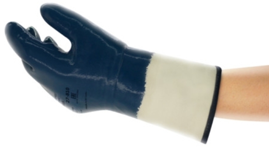 ANSELL-NITRIL-HANDSCHUHE, Arbeitshandschuhe, HYCRON, 27-905, blau