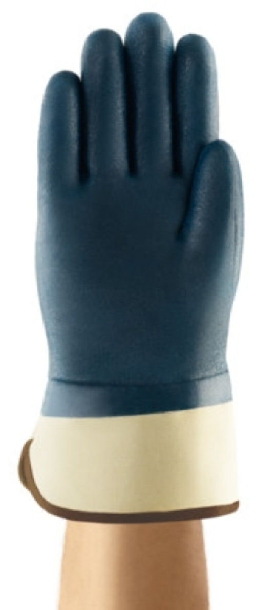 ANSELL-NITRIL-HANDSCHUHE, Arbeitshandschuhe, HYCRON, 27-905, blau