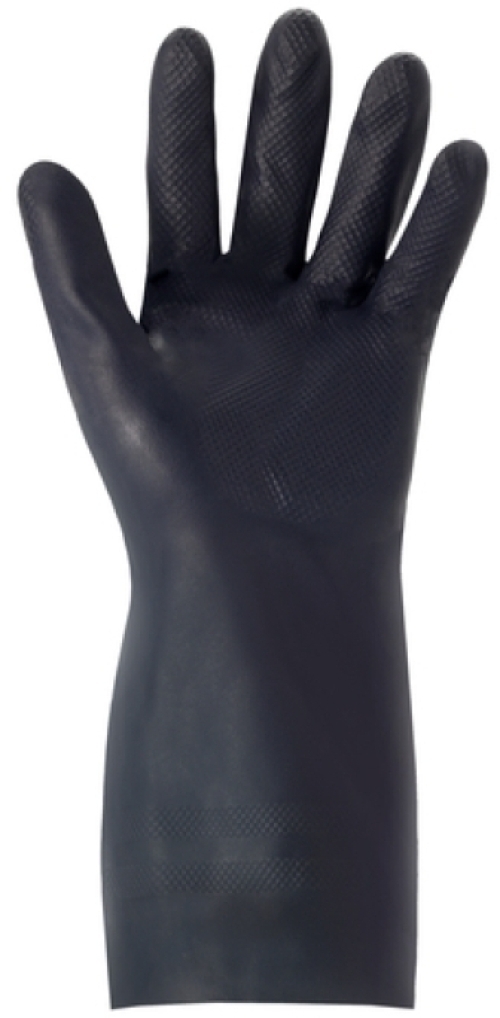 ANSELL-NEOTOP, 29-500, Neopren-Handschuhe, Arbeitshandschuhe, schwarz