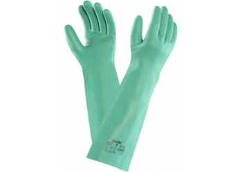 ANSELL-NITRIL-HANDSCHUHE, SOLVEX, 37-185, grün