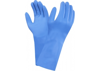 ANSELL-Workwear, Nitril-Handschuhe, "VERSATOUCH", 37-501, blau, VE = 12 Paar