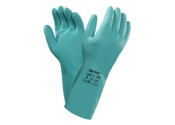 ANSELL-NITRIL-HANDSCHUHE, SOL-VEX, 37-675, grün