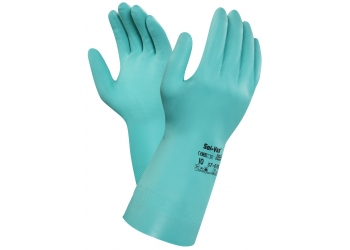 ANSELL-NITRIL-HANDSCHUHE, SOLVEX, 37-676, grün
