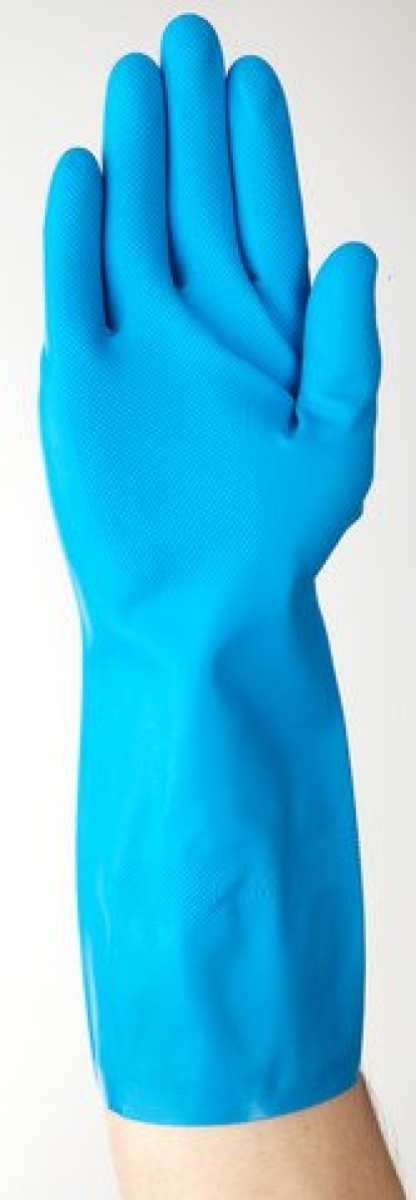 ANSELL-NITRIL-HANDSCHUHE, Arbeitshandschuhe, VERSATOUCH, 37-501, blau