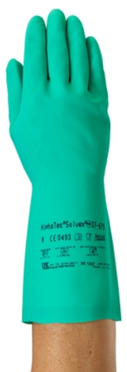 ANSELL-SOL-VEX, 37-675, Nitril-Handschuhe, Arbeitshandschuhe, grün