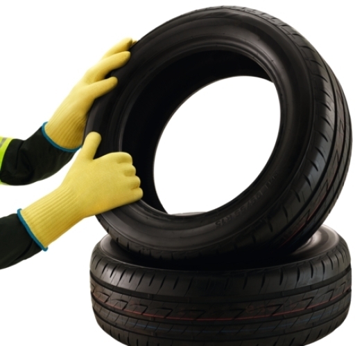 ANSELL-Workwear, Hitzeschutz-Handschuhe, Arbeitshandschuhe, MERCURY, 43-113, gelb, VE = 12 Paar